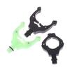 2Pcs/Set Magnet Fishing Pole Butt Gripper Fishing Rod Rest Fishing Rod Pod Holder Fishing Tool Magnetic Bracket Head