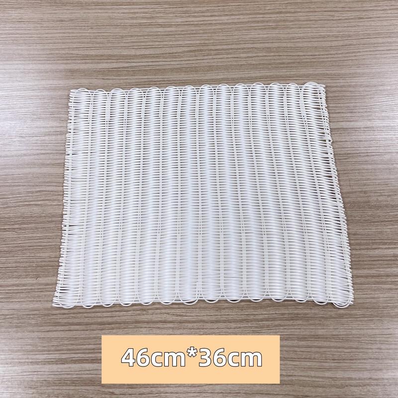 Diruien Square Imitation Rattan Steaming Mat