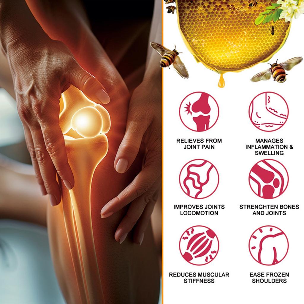 Advanced Joint And Cream, Propolis Joint Cream, Soothing Provides For Neck,Waist,Back Hand Feet And Leg