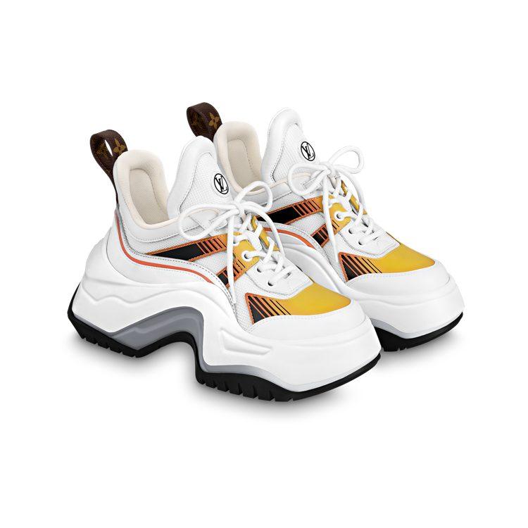 LOUIS VUITTON Archlight 2.0 Platform Sneakers 'White Fire' Women's 1ABI03