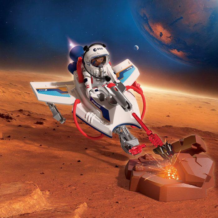 Playmobil 72013 Nave espacial de la ESA, El espacio, 48 piezas, a partir de 4 años