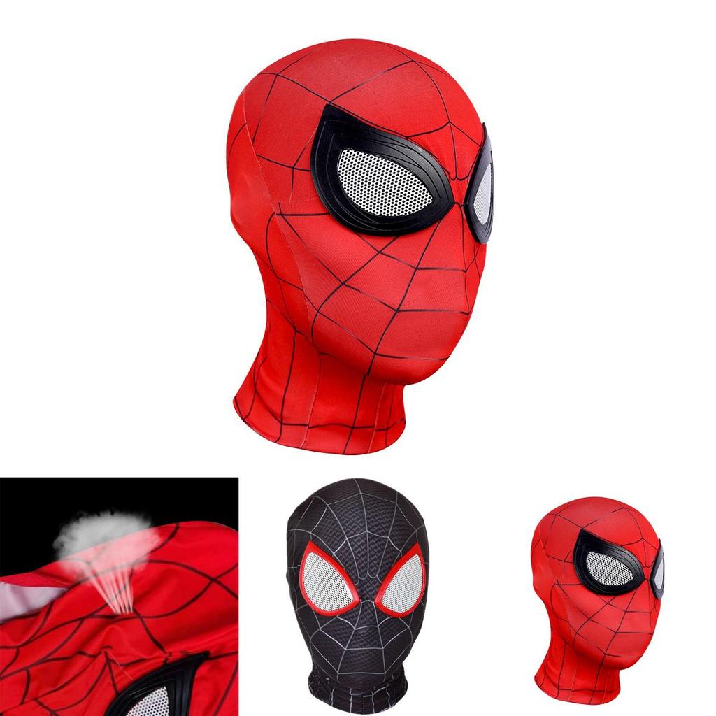 Marvel Spider-man Maska na hlavu pro dospělé Cosplay Kostým Příslušenství Lehká Pohodlná
