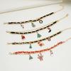 European & American Christmas Charm Bracelet with Tree, Snowman, Candy Cane Pendants - Multi-Layer Chain Jewelry for Women