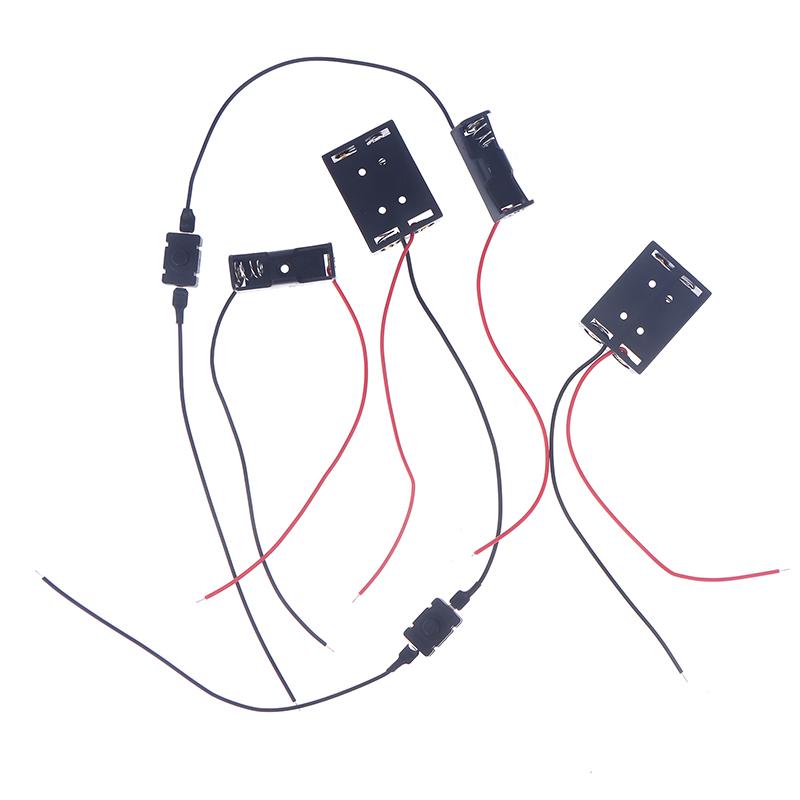 5PCS 23A Battery 12V Clip Holder Box Case Black High Quality For 23a Mn21 Ms21 Car Remote Control Battery Box