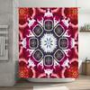 Colorful Mandala Shower Curtain Waterproof Bathroom Decor Hanging Shower Room Decoration