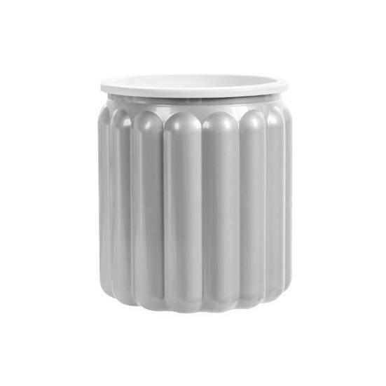Self Watering Planter Plastic Plant Pot with Inner Pot Modern Decorative Flower Pot for All House Plants Flowers Herbs African Violets