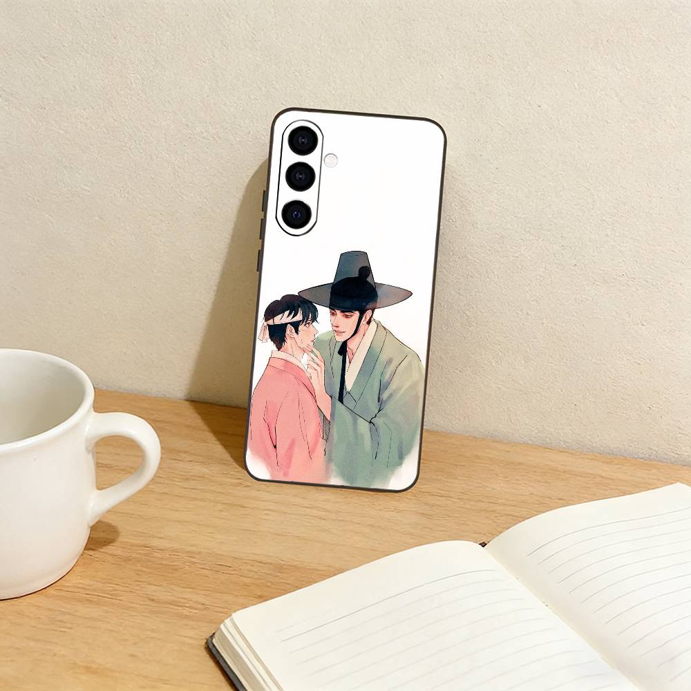 Painter The-w-Nights-Anime Phone Case For Samsung Galaxy A73,A72,A71,A70,A53,A52,A51,Others Soft Black Cover