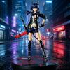 26cm Arknights Action Figure Chen Game Figuras Anime GK Statue Model Doll Ornaments Toys for Fans Collectible Peripheral Gift