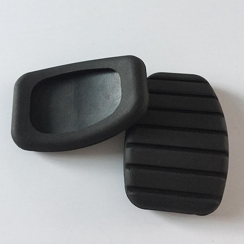 Ac29-1 Pair Clutch Brake Rubber Pedal Pad Replacement Cover For Renault Modus Megane Trafic Twingo AF Easy tallation