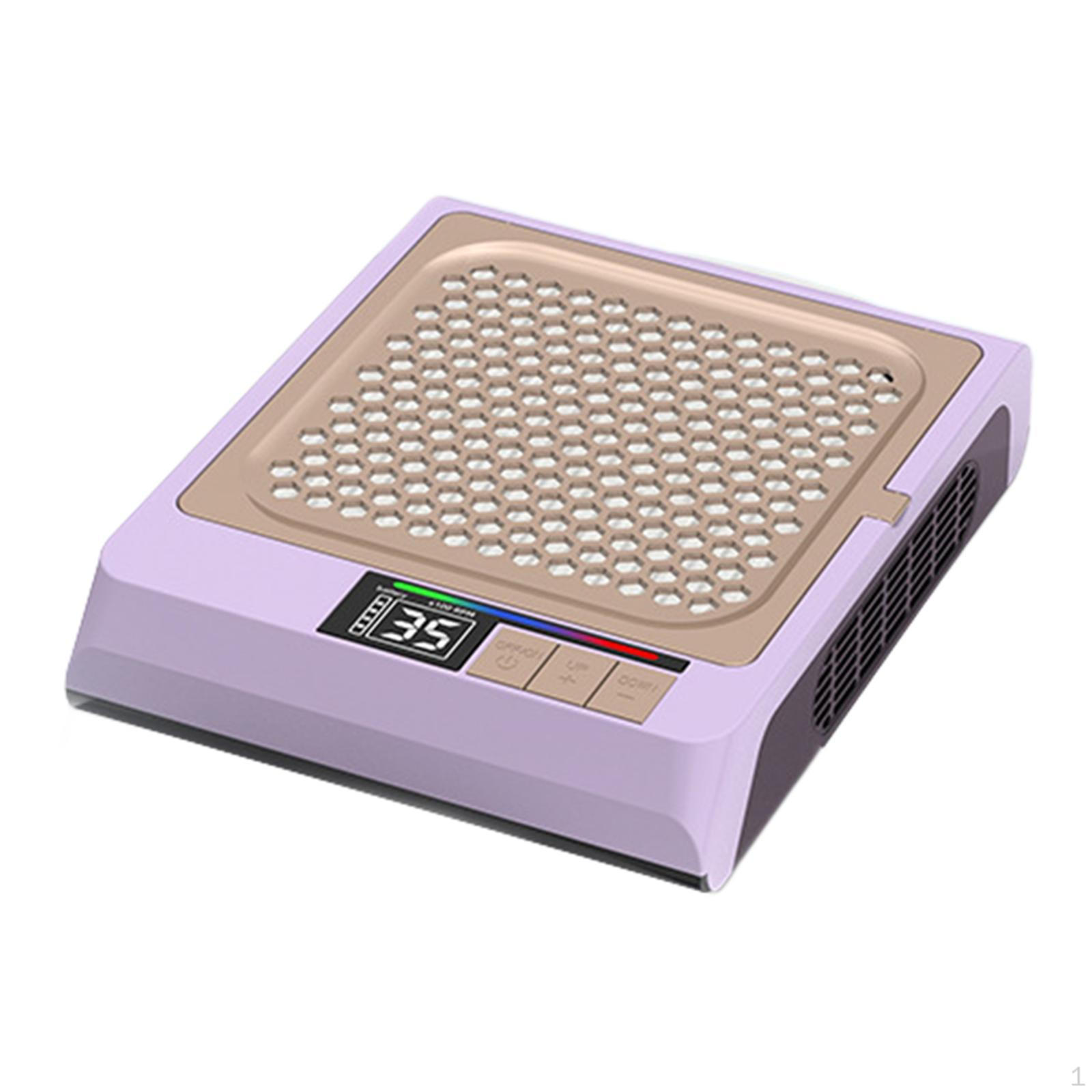 

80W Eletric Nail Dust Cleaner with Reusable Filter Mesh Nails Vacuum