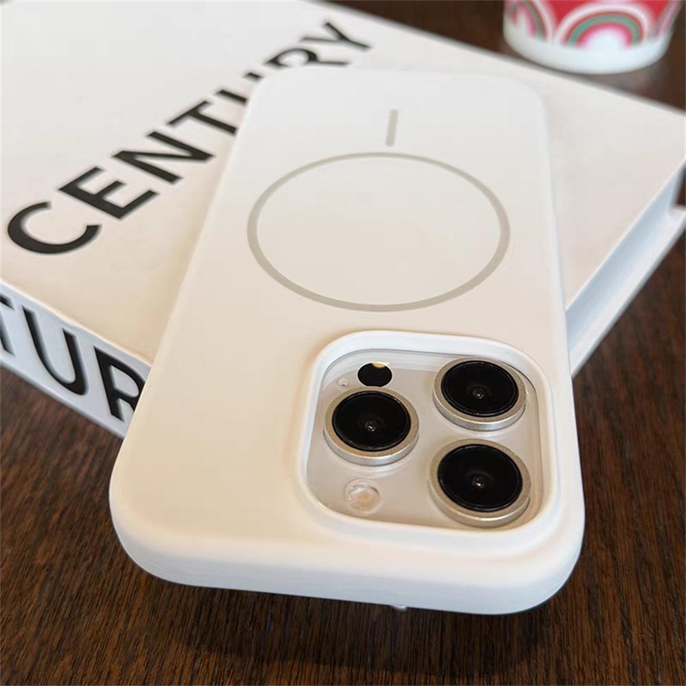 Liquid Silicone For Magsafe Case For iPhone 16 15 14 Plus 13 12 11 Pro Max Magnetic Wireless Charging Soft Cover