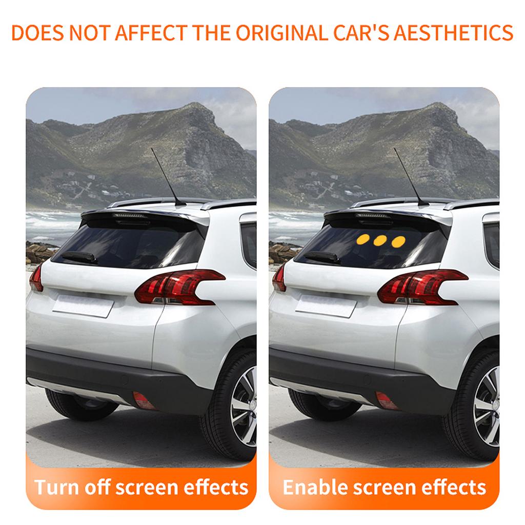 Devil Eyes Light for Windshield with Remote and APP Control Programmable Colorful Led Eyes for Car