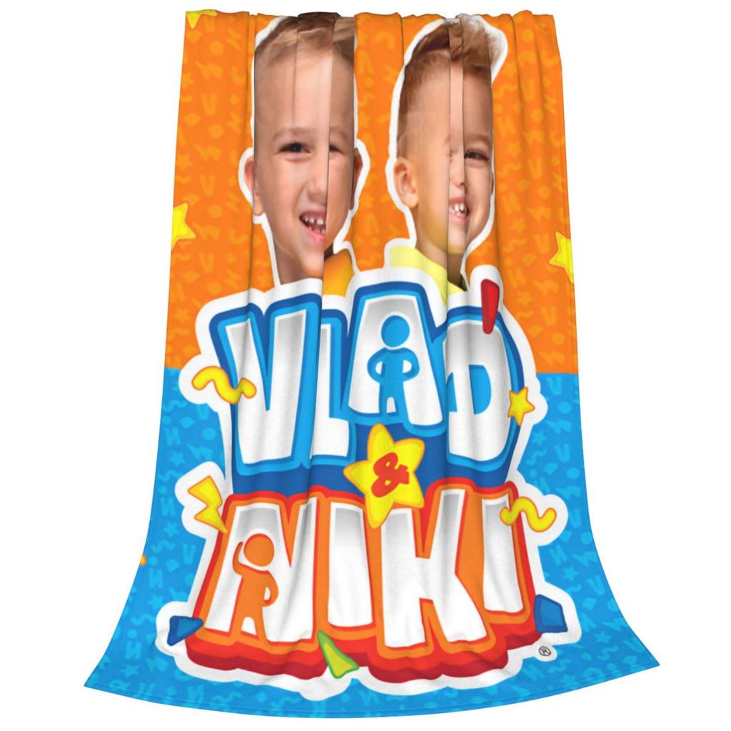 Vlad und Niki Niedliche Lustige Serie Decken Fleece Druck Multifunktion Ultra-Weiche Überwurfdecken für Sofa Bett Plüsch Dünne Steppdecke