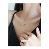 Love Pendant Thai Silver Sweater Hip Hop Cross Necklace Women'S Premium Long Sweater Chain Accessories