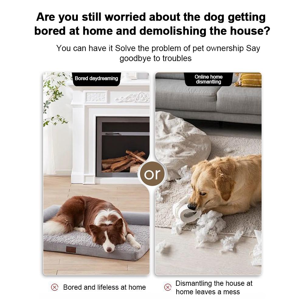 Pet Dog Chew Toys Crinkle Paper Squeaky Boredom Buster for Small Medium Breeds Like Teddy Corgi Fun Voice Toys Dog Entertainment