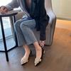2024 Trend Pearl Ballet Flats Women Pumps Floors Shoes Without Heels Loafers Female Dress Moccasins Ladies Luxury Autumn Zapatos