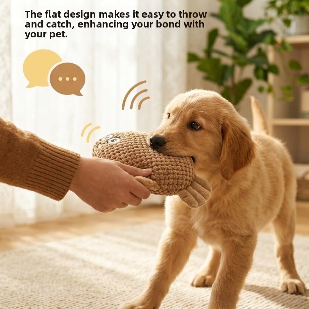 Soft Dog Soothing Toys Bite-Resistant Squeaky Toy Funny Dog Chew Toy For Dogs Cats