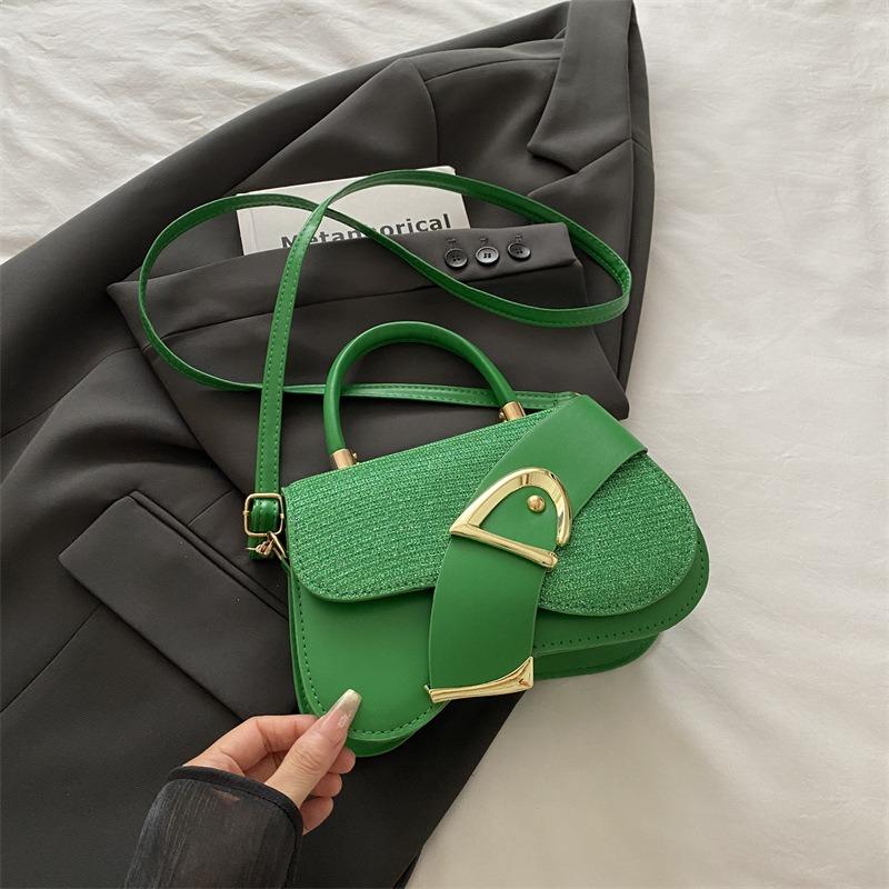 Fresh Casual Fashion Small Square Bag Women's Summer Versatile Commuter Shoulder Bag Fashion Messenger Bag