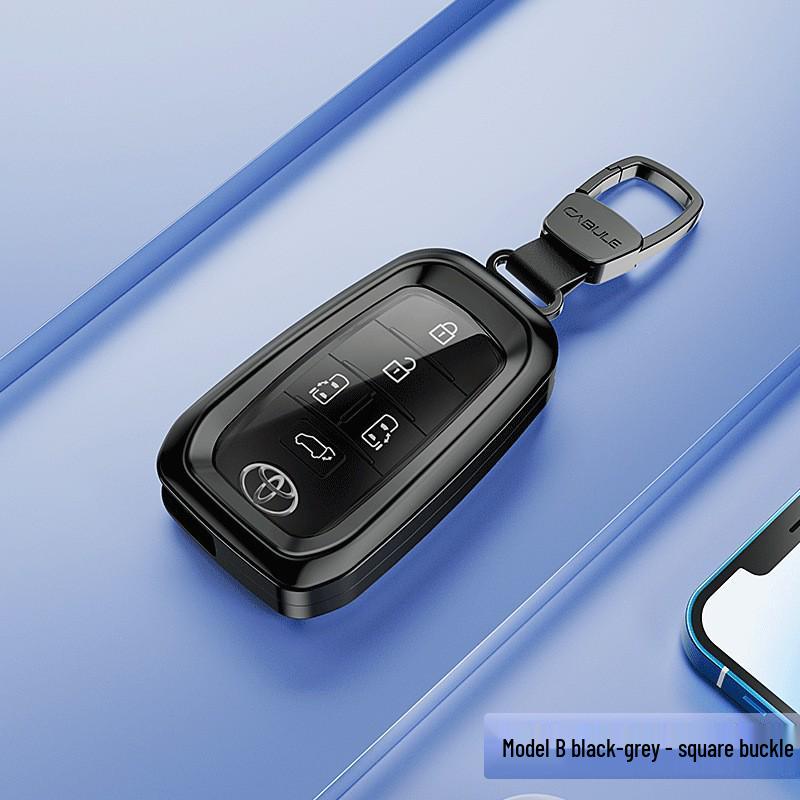 Toyota Key Case: Full Wrap Cover for Camry, Prado, Crown, Reiz, Levin, Highlander, Sienna