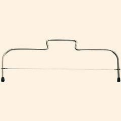 Fil à génoise inox – coupe réglable 1,5–3,5 cm pour biscuits et gâteaux