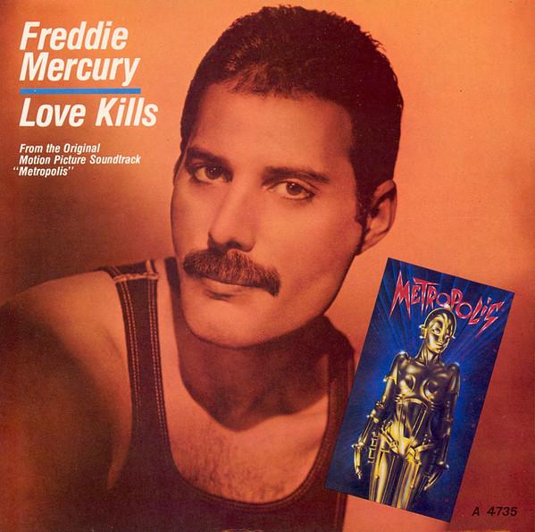 

7inch Record FREDDIE MERCURY - Love Kills A4735 CBS 1984 UK Pop Used