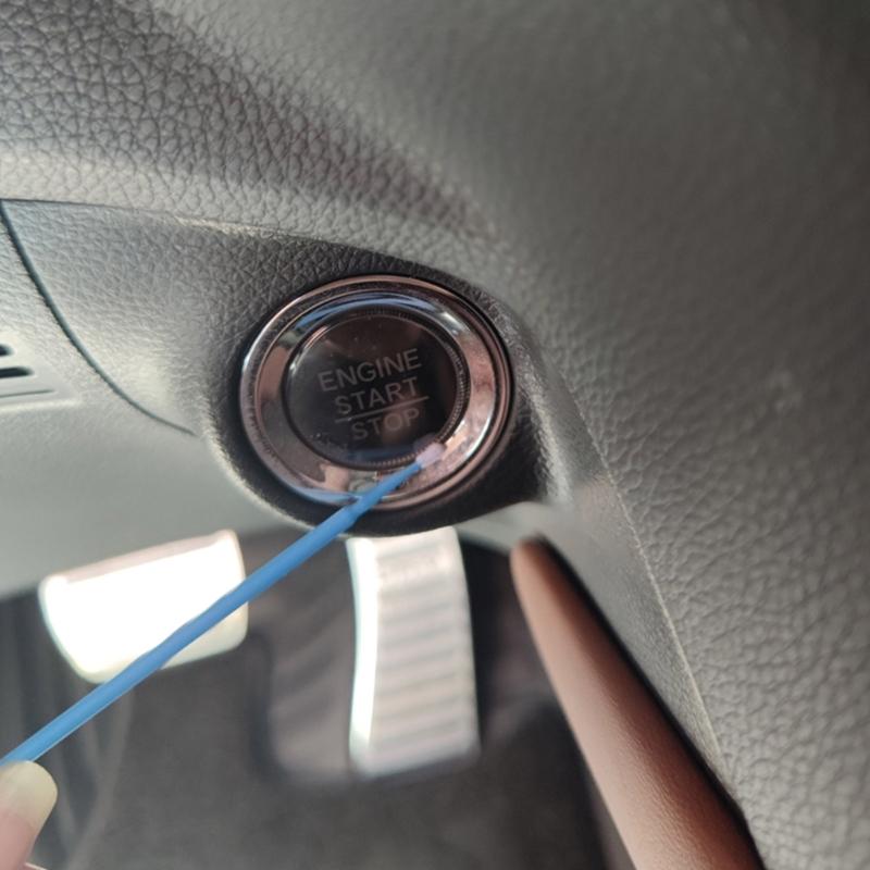 100 Stück Einweg Up Paint Mikro-Pinselspitzen Mini Auto-Kratzer-Ausbesserungsfarbe Mikro-Pinsel-Applikatorstifte Detailierwerkzeuge für Auto