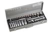 TONE Mixed Socket Wrench Set MX400 Drive Silver 39 Items 12.7mm (1/2") Contents