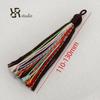 Handwoven Cotton Tassel Keychain - Handmade DIY Jewelry Bag Charm