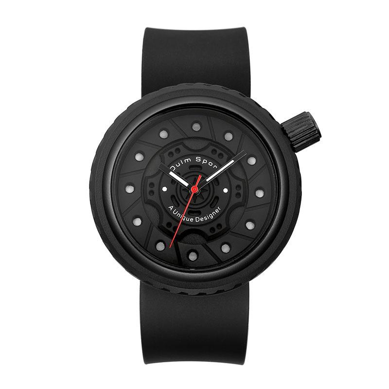 Silicone Men's Watches Trendy and Fashionable Quartz Men's Watches