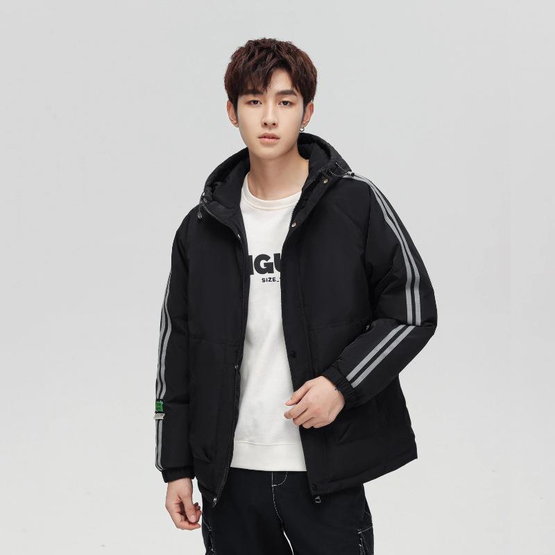 Winter Clothing Thickened Warm White Duck Down Casual Trend Youth Winter Coat