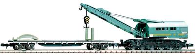 TOMIX N Gauge So80 Green with Tiki 7000 2772 Railway Model Freight Car