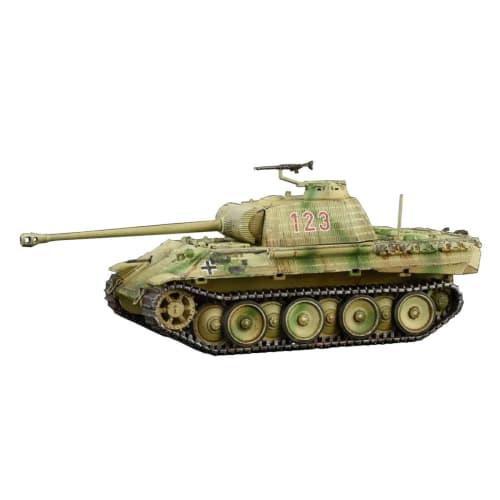 Italeri 1/56 WWII German Sd.Kfz.171 Panther Tank Ausf.A Plastic Model Kit IT25752