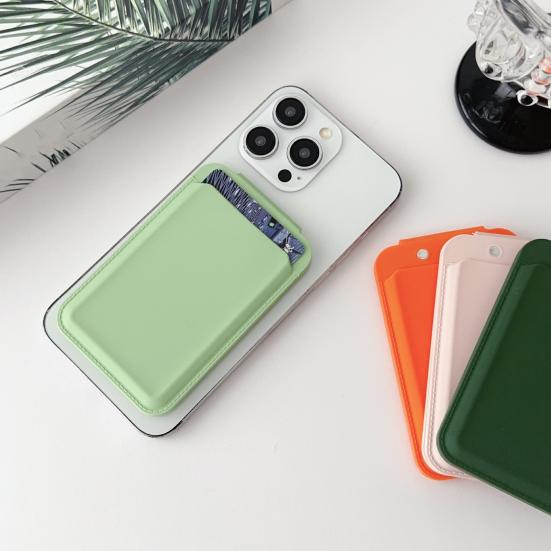 Magnetic Card Holder with Mirror Anti-slip Phone Stand for Magsafe for iPhone