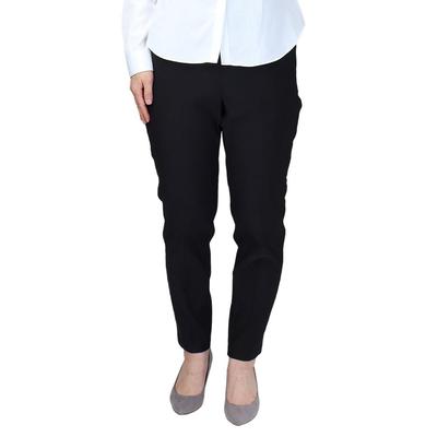 Ελαστικό Γραφείου [ALL-IN-FOR J.P.C.] Γυναικείο Παντελόνι, Τεντώνει, Μέση, Casual, Στυλ Γραφείου/OL, Sun-ux-pnt-1946-alf-L-lepa-Μαύρο