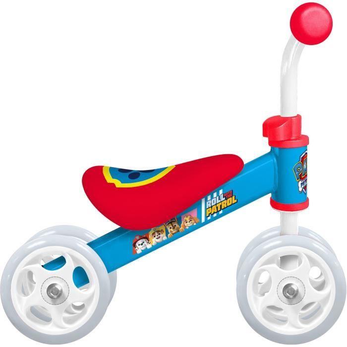 Porteur Draisienne 4 Roues - PAW PATROL - PAT PATROUILLE - Ma Premiére Draisienne Baby Walker - Bleu Et Rouge
