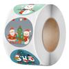 100-500Pcs New Merry Christmas Stickers Gift Packaging Seal Labels for New Year Decor, Greeting Cards, Candy Bags Stickers