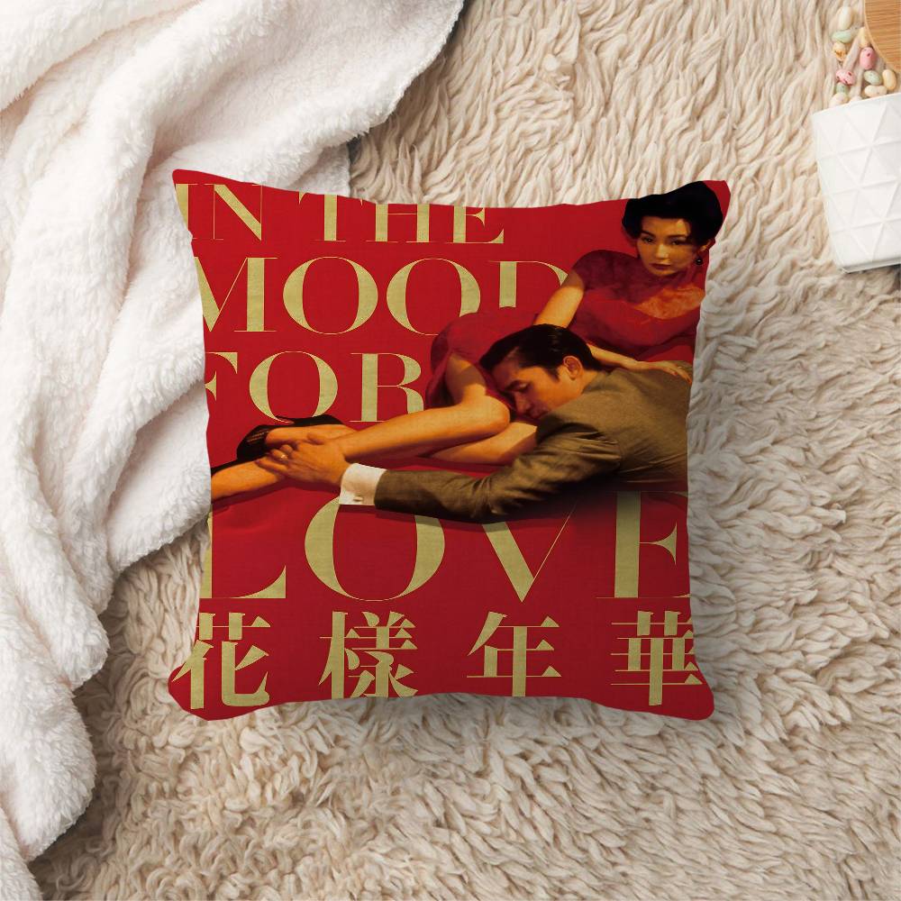 In The Mood For Love Wong Kar Wai Movie Pillowcase Toon Gift Cushion Cover Bedroom Home Sofa Chair Seat Decor Pillow Case