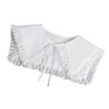 Decorative Sequins Quilted Cape False Collar for Stylish Ladies Elegant Ruffled Lace Shawl Wrap for Parties and Weddings