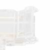 8pcs Transparent COB Connector Solderless L Shaped Connector  For Double Color LED Strips