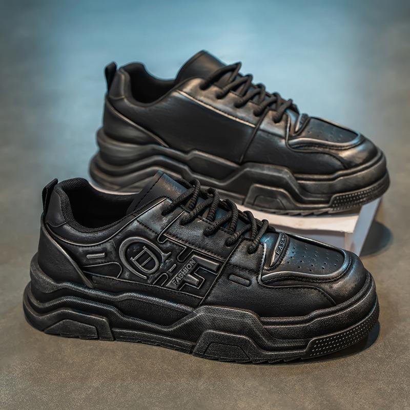 Spring Men's Shoes New Breathable Little White Shoes Men's Trend Versatile Platform Sports Shoes Casual Board Shoes Trendy Shoes