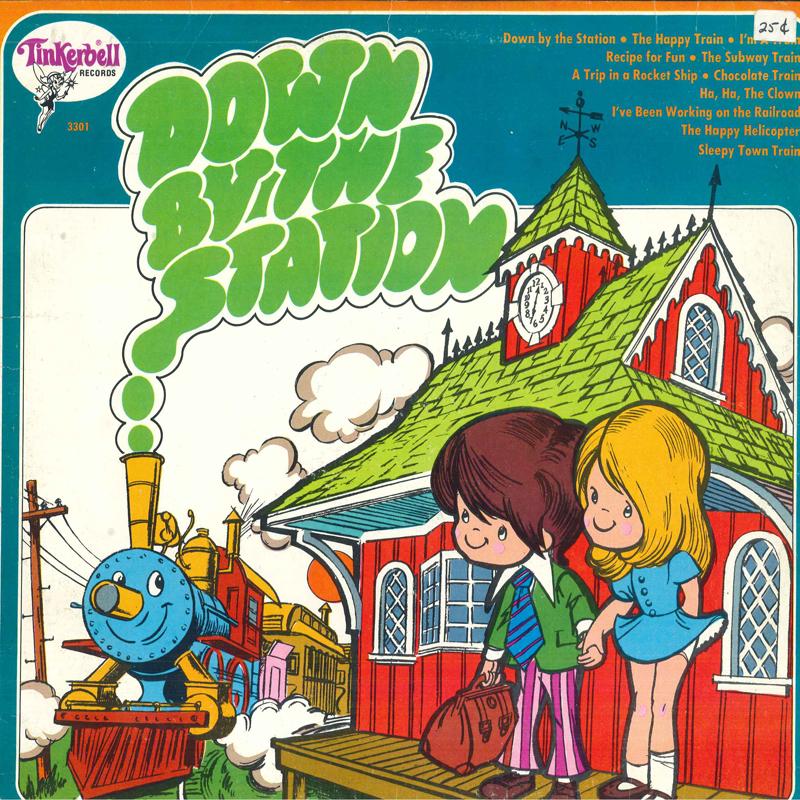 

LP Record VARIOUS - Down Bi wai The Station 3301 TINKERBELL US Children s Used