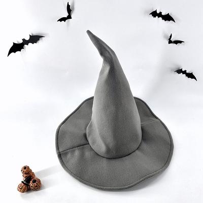 Halloween Zaubererhut Cosplay Requisiten Hexe Magische Akademie Kappe Hexenhut für Party Maskenballhut Festival Dekoration Zubehör