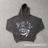 Broken Planet Oversized Hoodie Jogger Set Mens Streetwear Cotton Fleece Letter Puff Print Loose Fit Winter