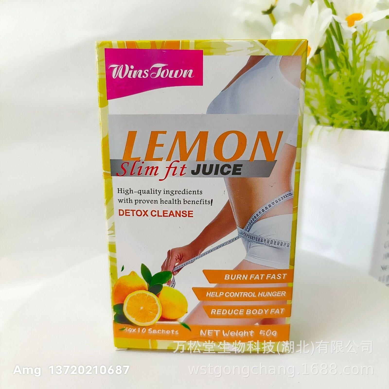 

Slim Fit Juice Потеря веса Похудение Детокс Плоский живот Повышение метаболизма 4 вкуса lemon