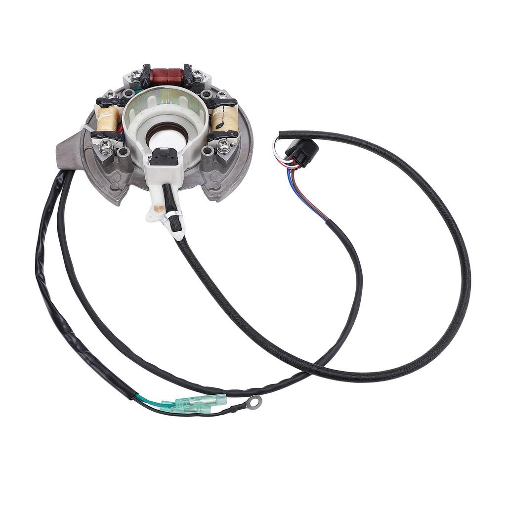Outboard Magneto Stator Coil 66T 85560 01 Aluminum Iron Stable Performance Ignition Magneto Stator for 2 Stroke 40HP
