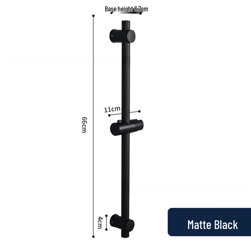 OLOEY 304 Stainless Steel Round Shower Lift Rod
