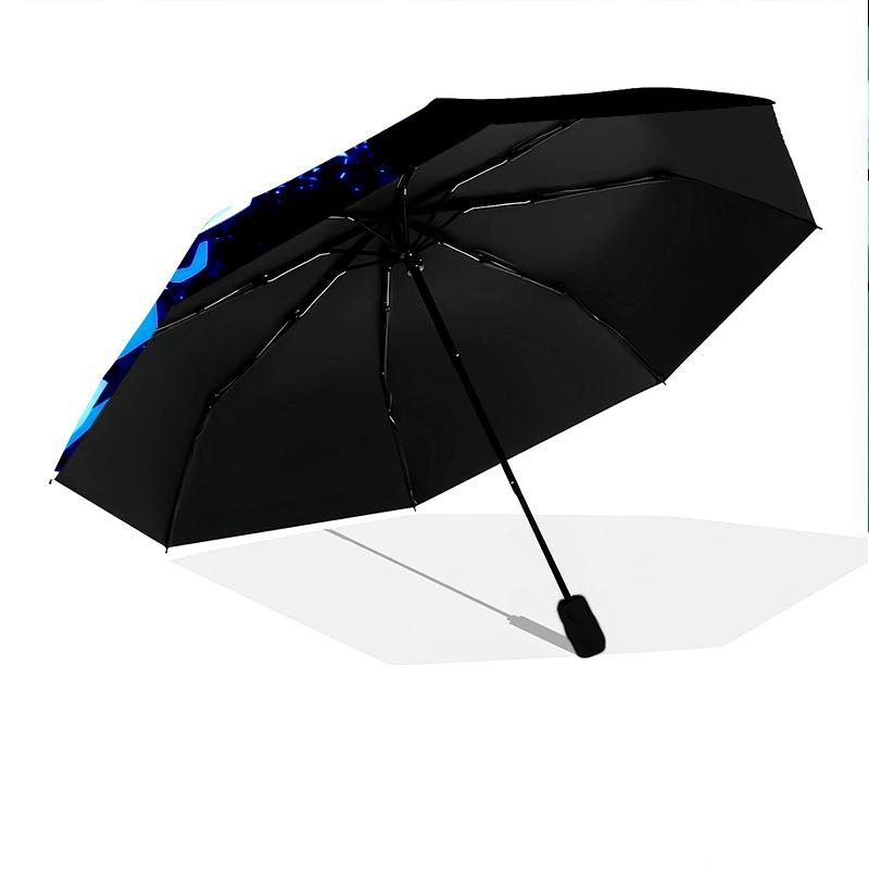 Dragon Ball pattern, automatic folding umbrella, portable and foldable design, 8 ribs, a Christmas or birthday gift.