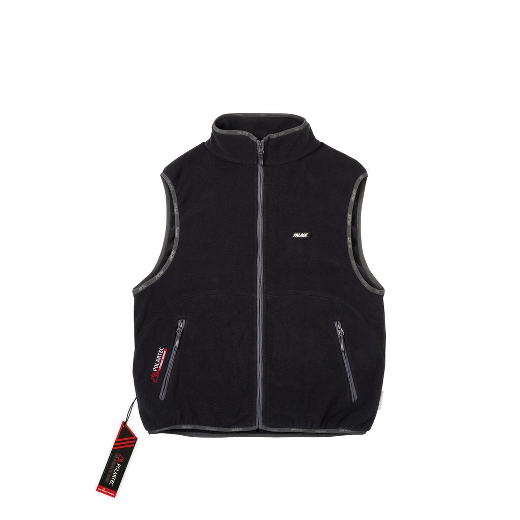 Palace Polartec Vest Black Unisex Tops P27JK002
