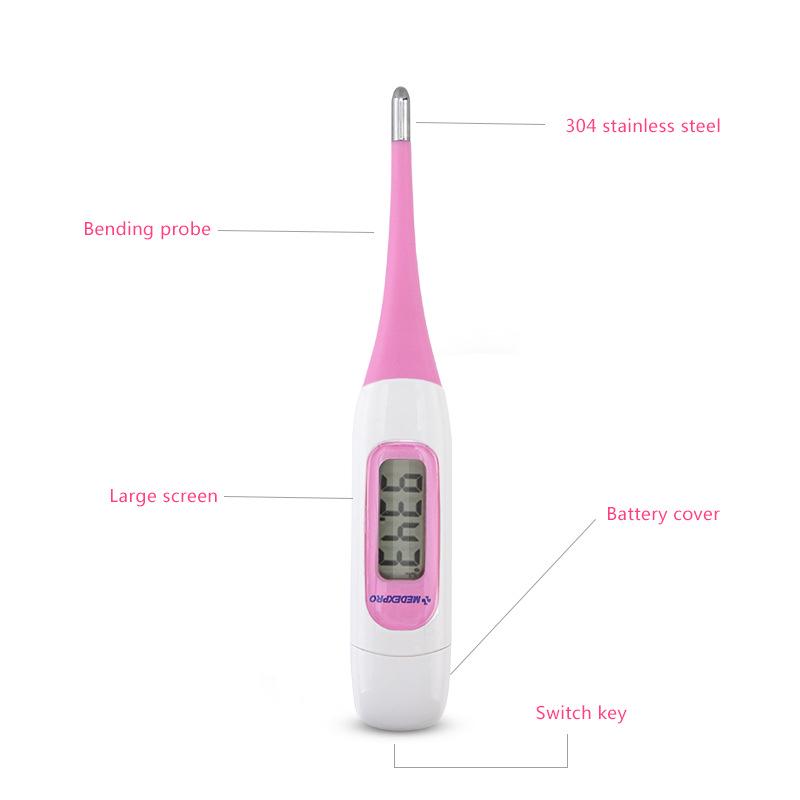 High-Precision Soft Tip Digital Basal Thermometer