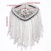 1PC Beaded Decoration Tassel Epaulette Sparkling Shoulder Brooch Pin  Clothing Decoration
